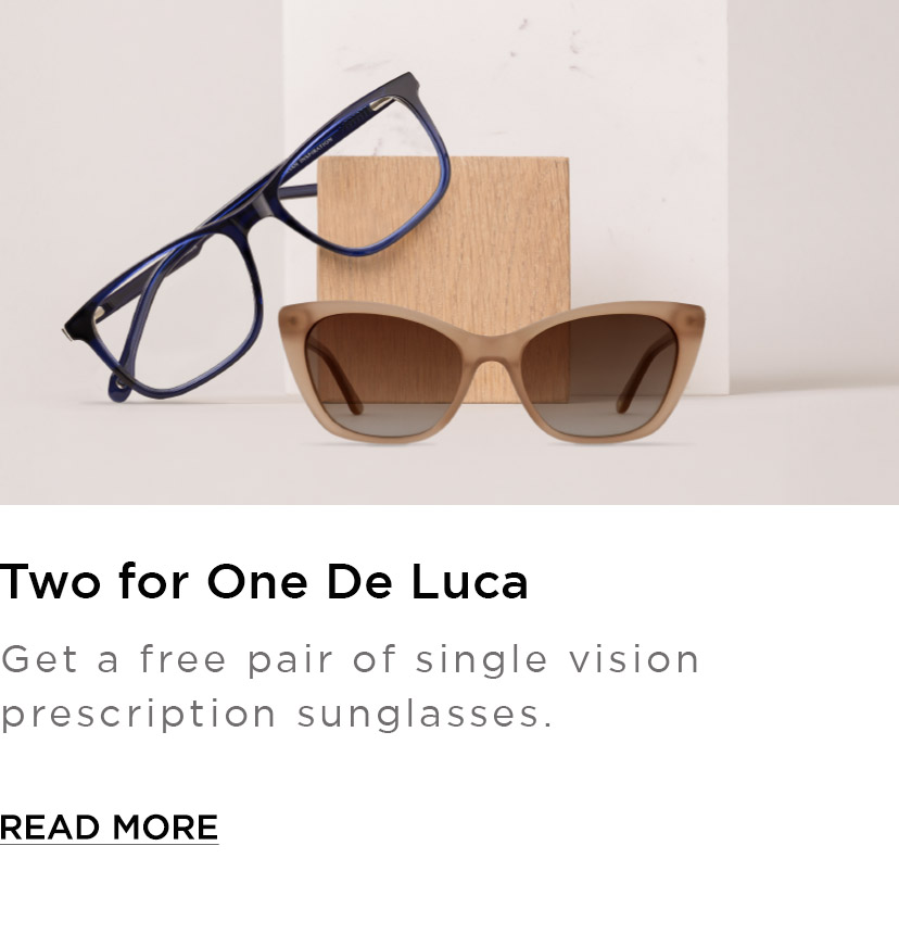 Get two for one with the De Luca collection!